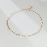 Bestseller Classic: Pure Silver Pearl Necklace