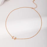Adjustable Pearl Necklace & Stud Earrings Set - Gold-Tone 925 Silver