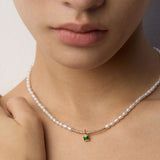 Cube sugar pendant necklace