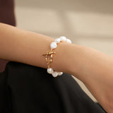 Baroque pearl bracelet