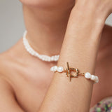 Baroque pearl bracelet