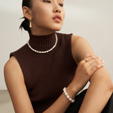 Baroque pearl bracelet