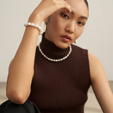 Baroque pearl bracelet