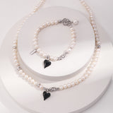 Fresh Stock Alert! Pure Silver French Pearl Jewelry Set
