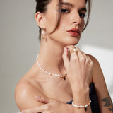 Fresh Stock Alert! Pure Silver French Pearl Jewelry Set