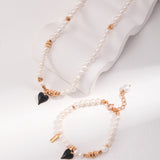 Fresh Stock Alert! Pure Silver French Pearl Jewelry Set