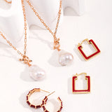 Unique Baroque Pearl Long Necklace