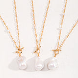 Unique Baroque Pearl Long Necklace