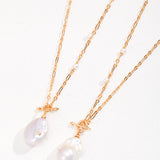 Unique Baroque Pearl Long Necklace