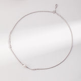Bestseller Classic: Pure Silver Pearl Necklace