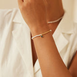 Adjustable 925 Silver & Natural Pearl Set - Necklace & Bracelet