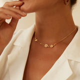 Office Chic Modern 925 Silver Necklace