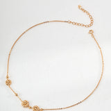 Office Chic Modern 925 Silver Necklace