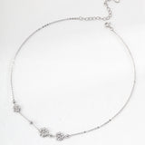Office Chic Modern 925 Silver Necklace