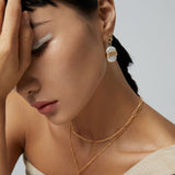 Baroque Pearl Jewelry Set- 925 Silver