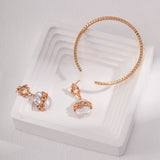 Baroque Pearl Jewelry Set- 925 Silver