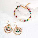 Dopamine Color Pearl Bracelet - 925 Silver (Adjustable)