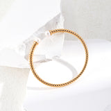 Spiral Pearl Bracelet - Gold-Tone 925 Silver (6mm Pearls)