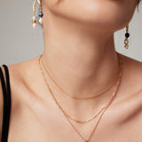 Romantic Baroque Pearl Earrings - Gold-Tone 925 Silver