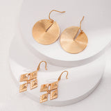 Minimalist Hoop Earrings - Gold-Tone 925 Silver
