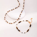 French Vintage Pearl Necklace - Gold-Tone 925 Silver