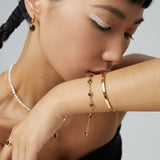 Horus Eye Adjustable Bracelets - 925 Silver (Tiger Eye & Lapis Lazuli)