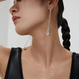 Baroque Pearl Drop Earrings - 925 Silver