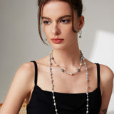 Tahitian Pearl Earrings - 925 Silver