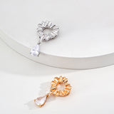 Adjustable Velvet and PU Leather Choker Necklace with Zircon in Sterling Silver