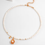 Wave Pearl Jewelry Set - 925 Silver (Silver/Gold-Tone)