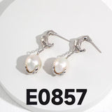 Baroque Pearl Jewelry Set – S925 Silver Necklace, Bracelet & Earrings (Adjustable)
