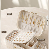 The Aura Box Velvet-Lined Jewelry Case with Secure Lock