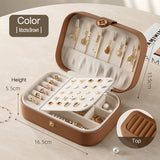 The Aura Box Velvet-Lined Jewelry Case with Secure Lock