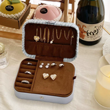 The Aura Box Velvet-Lined Jewelry Case with Secure Lock