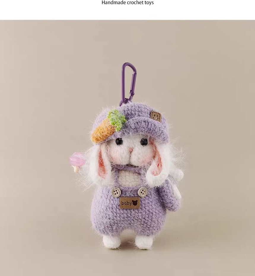 Premium Accessory Handcrafted Adorable Rabbit Bag Charm