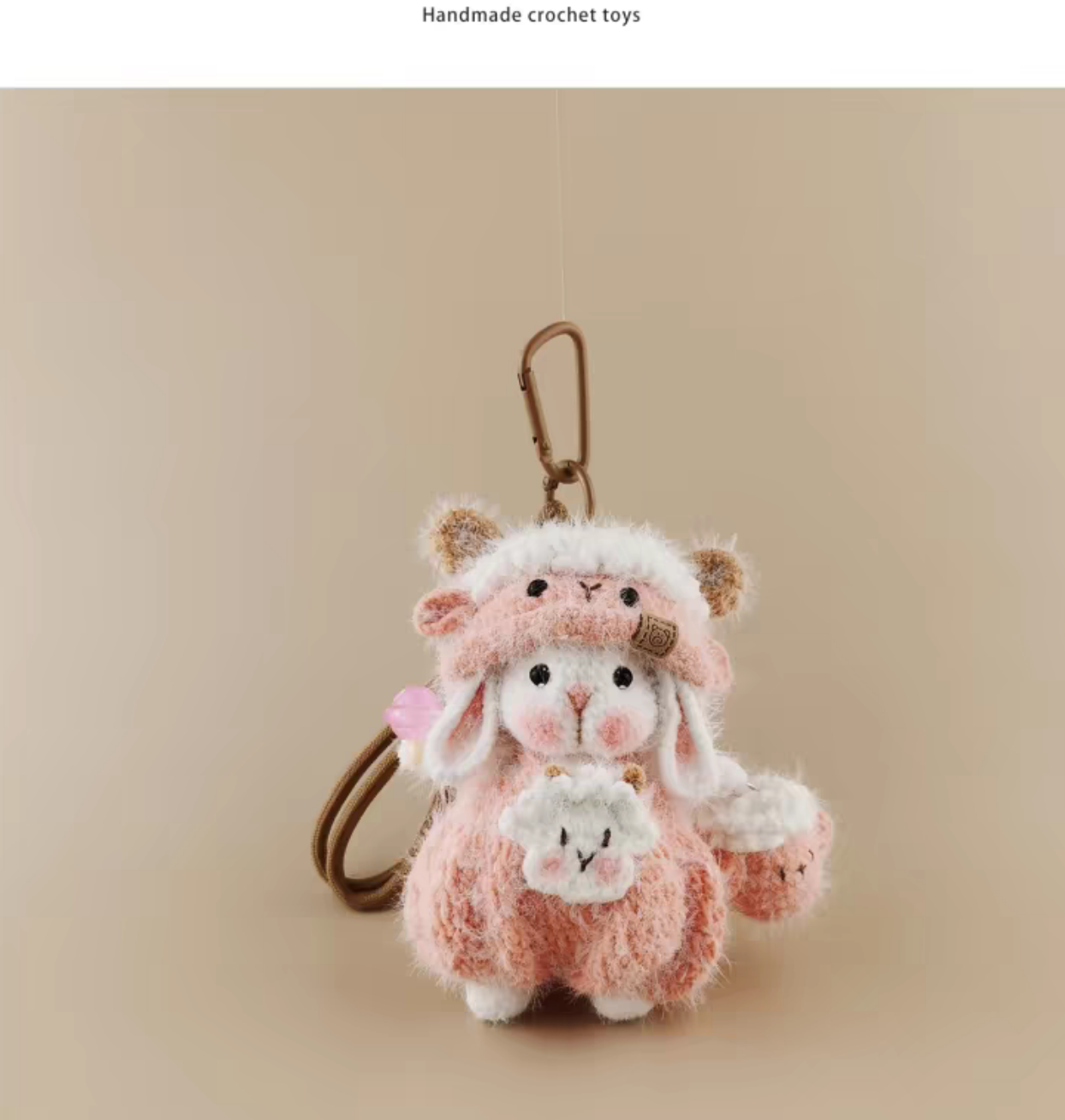 Premium Accessory Handcrafted Adorable Rabbit Bag Charm
